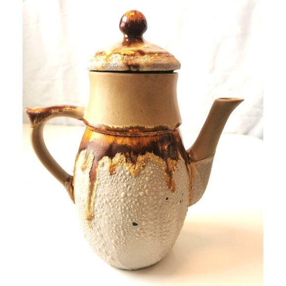 Tea / Coffee Pot Vintage Laurentian Pottery Limited #840 - Picture 3 of 12